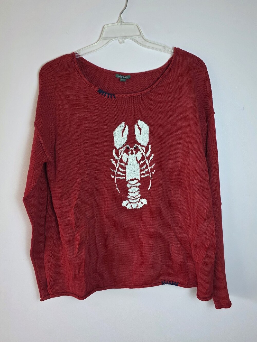 Wild Fable Red Lobster Knit Sweater